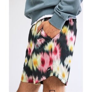 RSQ Floral‎ Mesh Shorts Men's Size L Casual Athletic Summer Drawstring